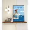 Affiche du village naturiste du Cap d'Agde.