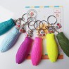 Made in France. Belle cigale aux couleurs de l'été avec une petite médaille émaillée et une carte symbolique. Porte-clés Cigale